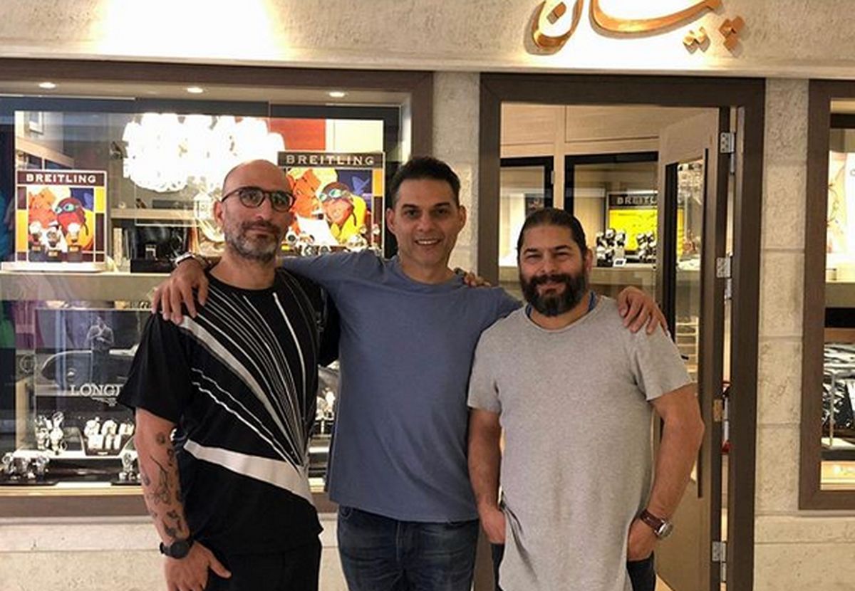 پاساژگردی پیمان معادی و دوستان+عکس
