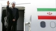 رئیس جمهور وارد کیش شد