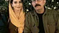 ادریس خان نون.خ در کنار دختر بزرگش + عکس