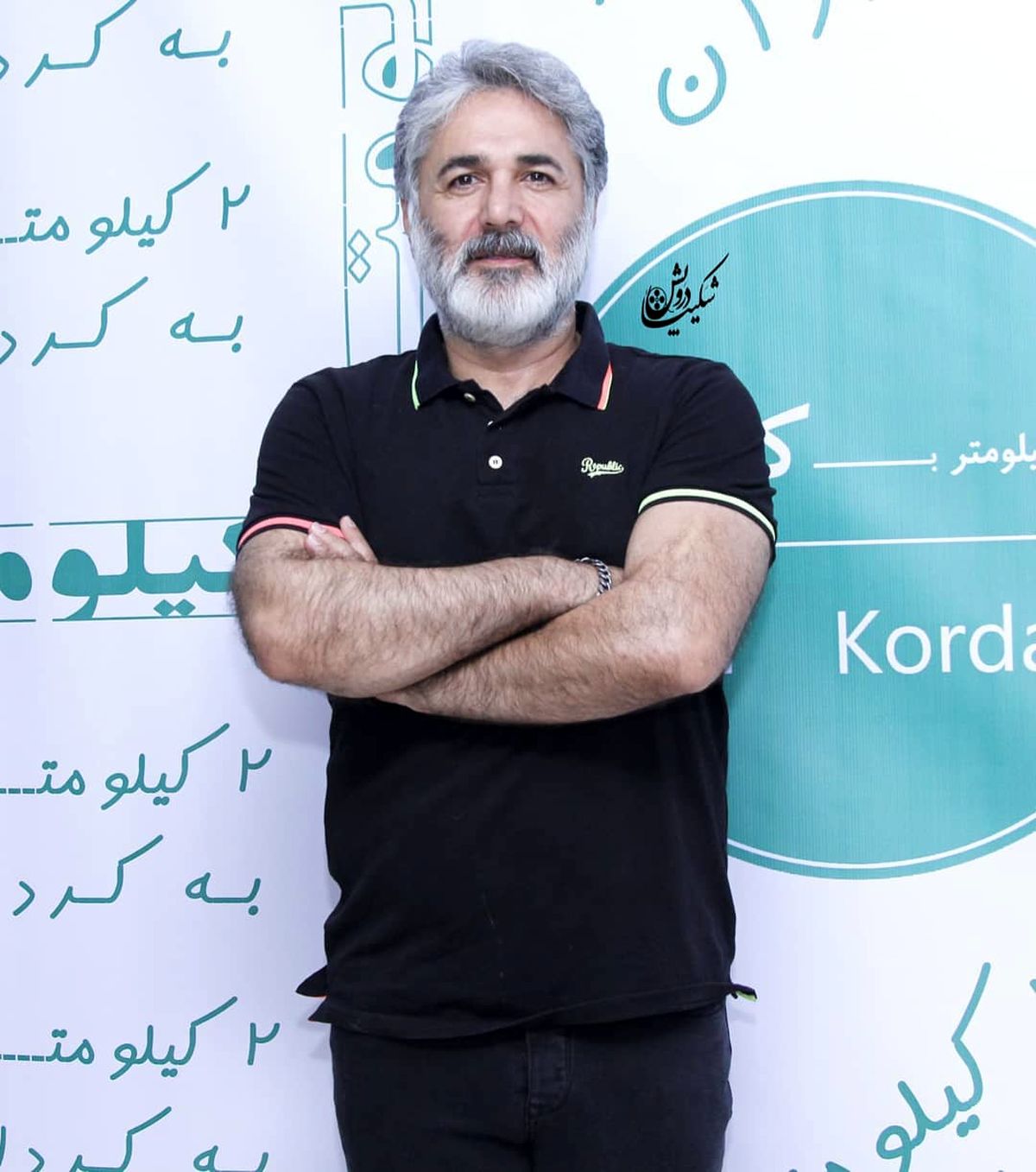 بازیگر روزگار جوانی با موهای سفید شده+عکس