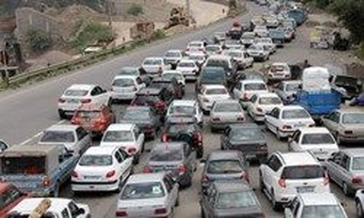 وضعیت ترافیکی در مسیر بازگشت از مرزهای سه‌گانه
