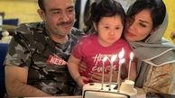 تولد مهران غفوریان با همسر و دخترش + عکس 