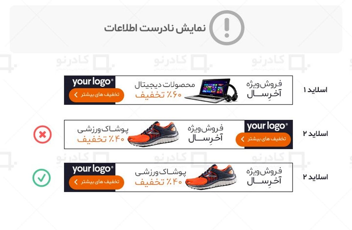5 اشتباه رایج در طراحی بنر تبلیغاتی که بودجه شما را به باد می‌دهند