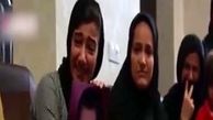 اشک‌های دختر شهید در دیدار با قاتل پدرش/ فیلم