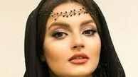 تیپ نیلوفر پارسا در یک تئاتر/عکس