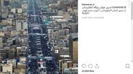  تصویراینستاگرام :رهبر انقلاب از راهپیمایی روز گذشته