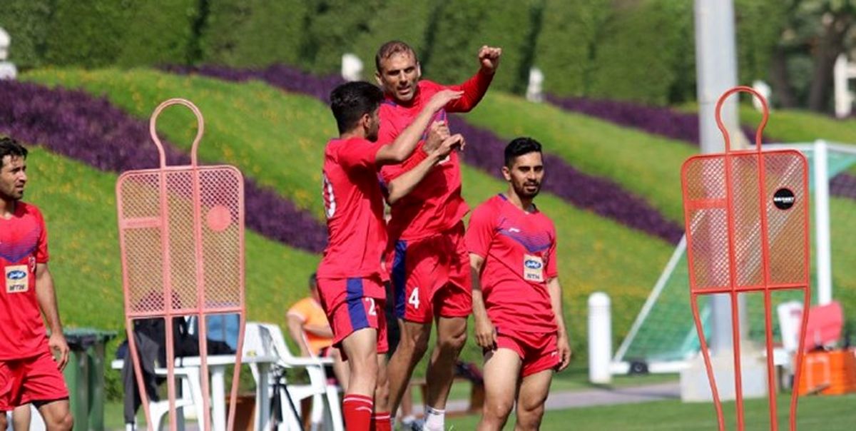 پرسپولیس روزی دو نوبت تمرین می‌کند
