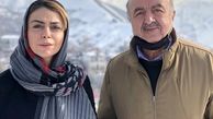 شبنم فرشادجو و پدرش + عکس
