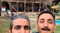 امیرحسین رستمی در طبیعت زیبای شمال + عکس