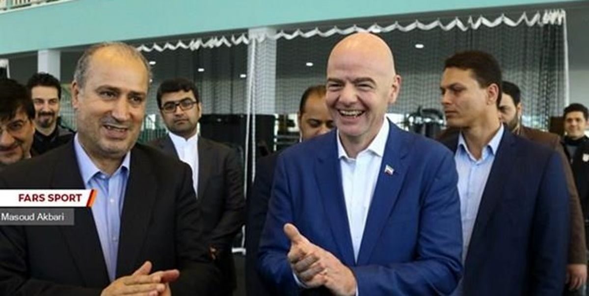 نامه تاج به اینفانتینو برای غیبت در مراسم بهترین‌های فیفا