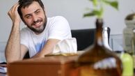 سادگی در اتاق کار علی ضیا + عکس