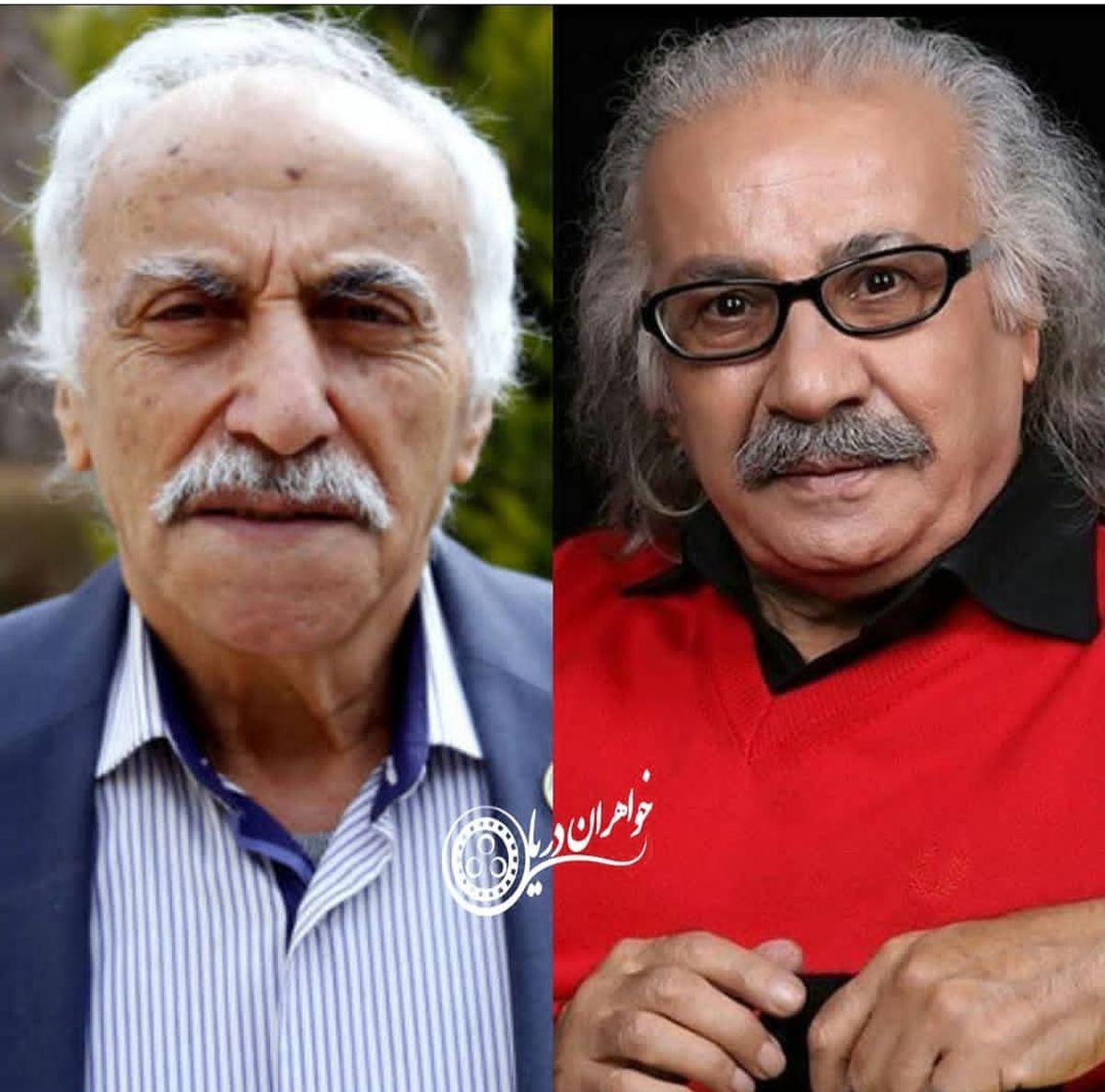 حضور دو پیشکسوت در تلویزیون +عکس 