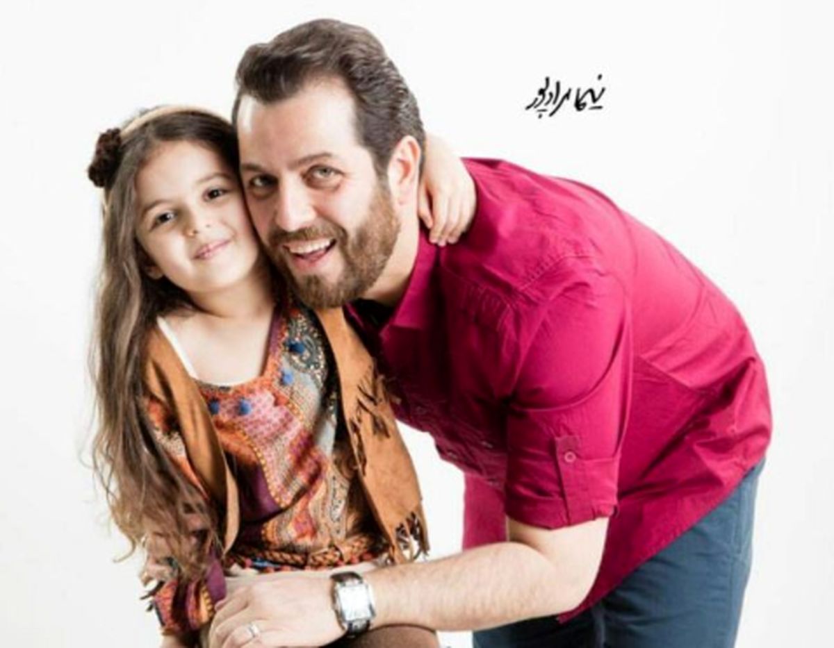 دختر با ناز و افاده امیررضا دلاوری+عکس