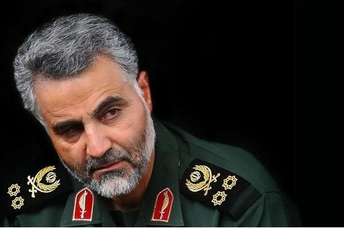 واکنش سردار سلیمانی به انتقام موشکی سپاه +عکس