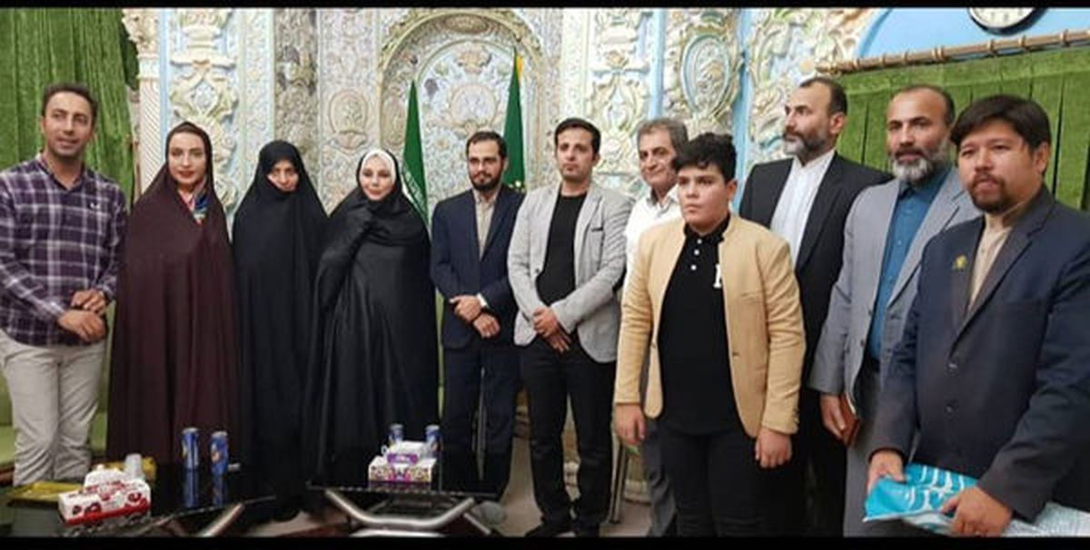 بهنوش بختیاری در حرم حضرت معصومه + عکس