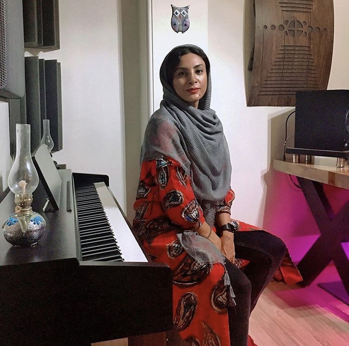 خانه زیبا حدیثه تهرانی + عکس