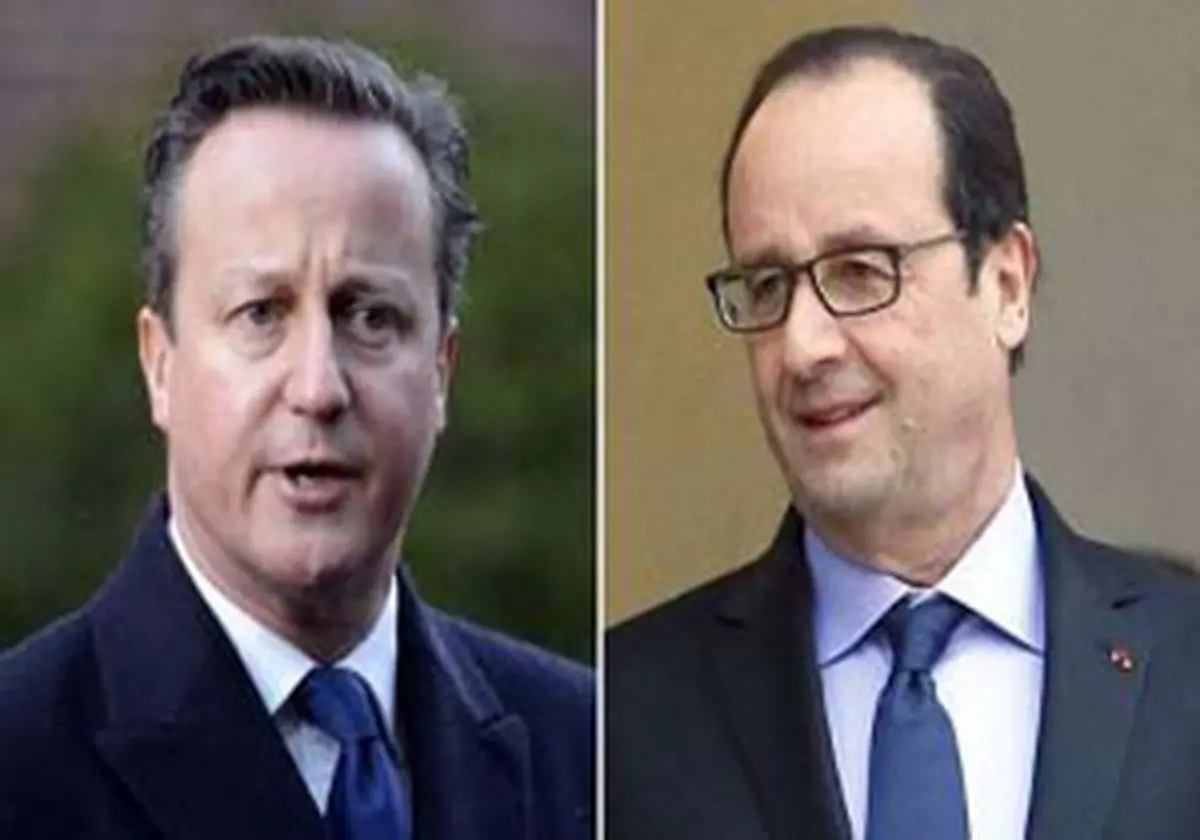 گفتگوی تلفنی کامرون و اولاند درباره ایران