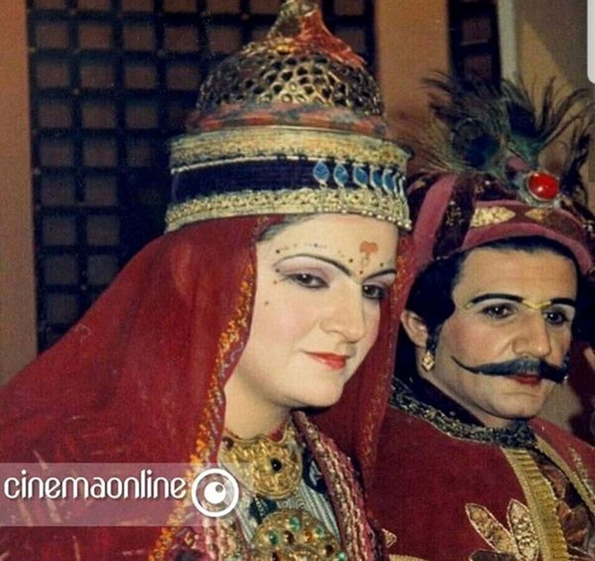 عکس جوانی زوج حاشیه ساز این روزها با گریم خاص!