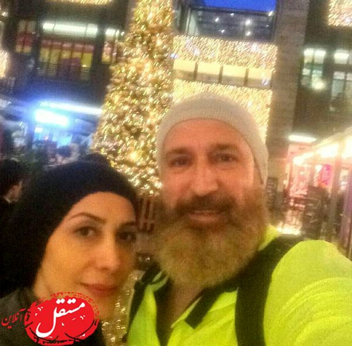 حضرت والا و همسرش در خارج از کشور+عکس