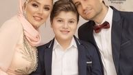 خانواده سه نفره پویا امینی + عکس