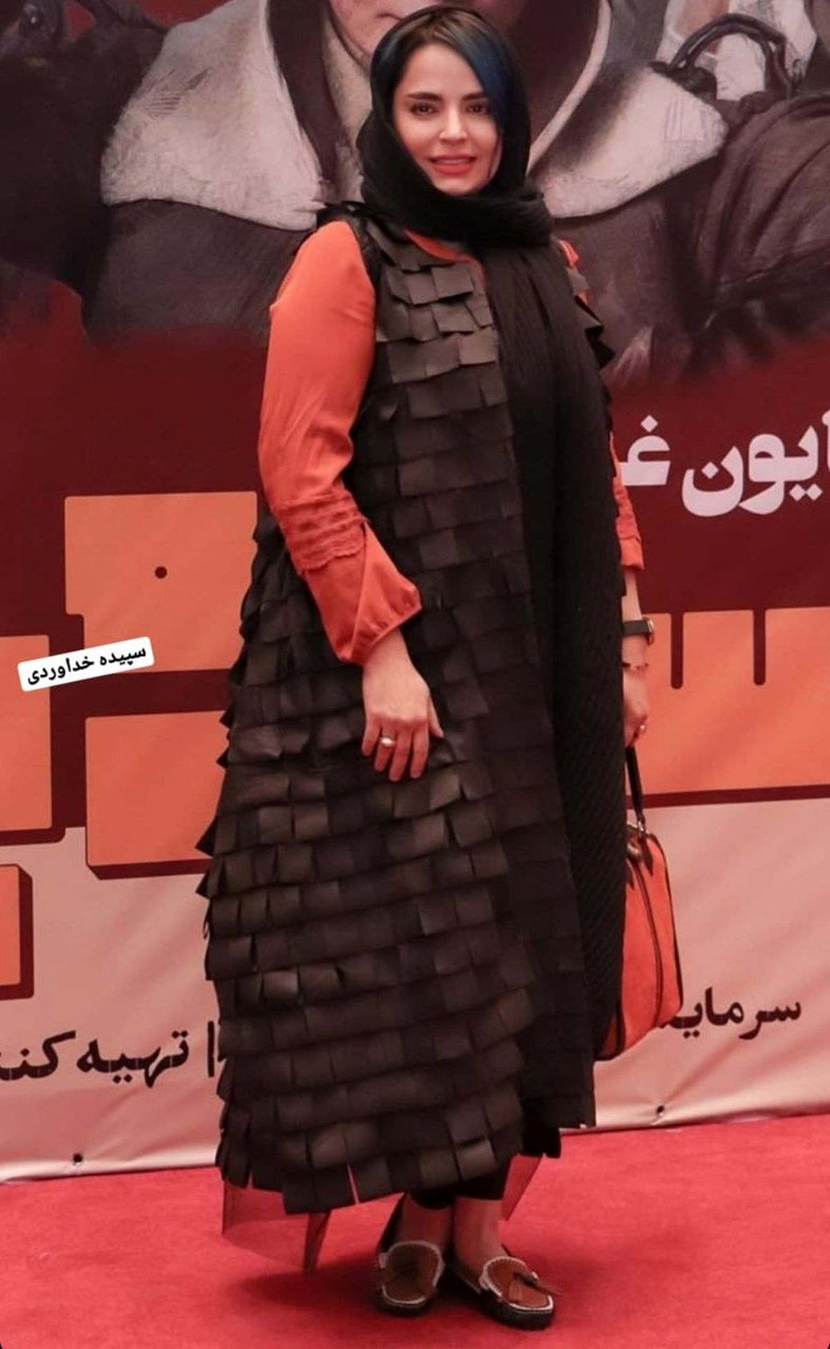 مانتو خاص و عجیب سپیده خداوردی+عکس