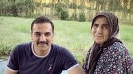کوروش سلیمانی در کنار مادرش + عکس