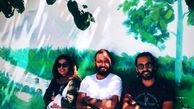 صابر ابر هم نیمکت نشین شد + عکس