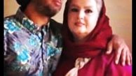 عکس علی صادقی و مادر جوانش