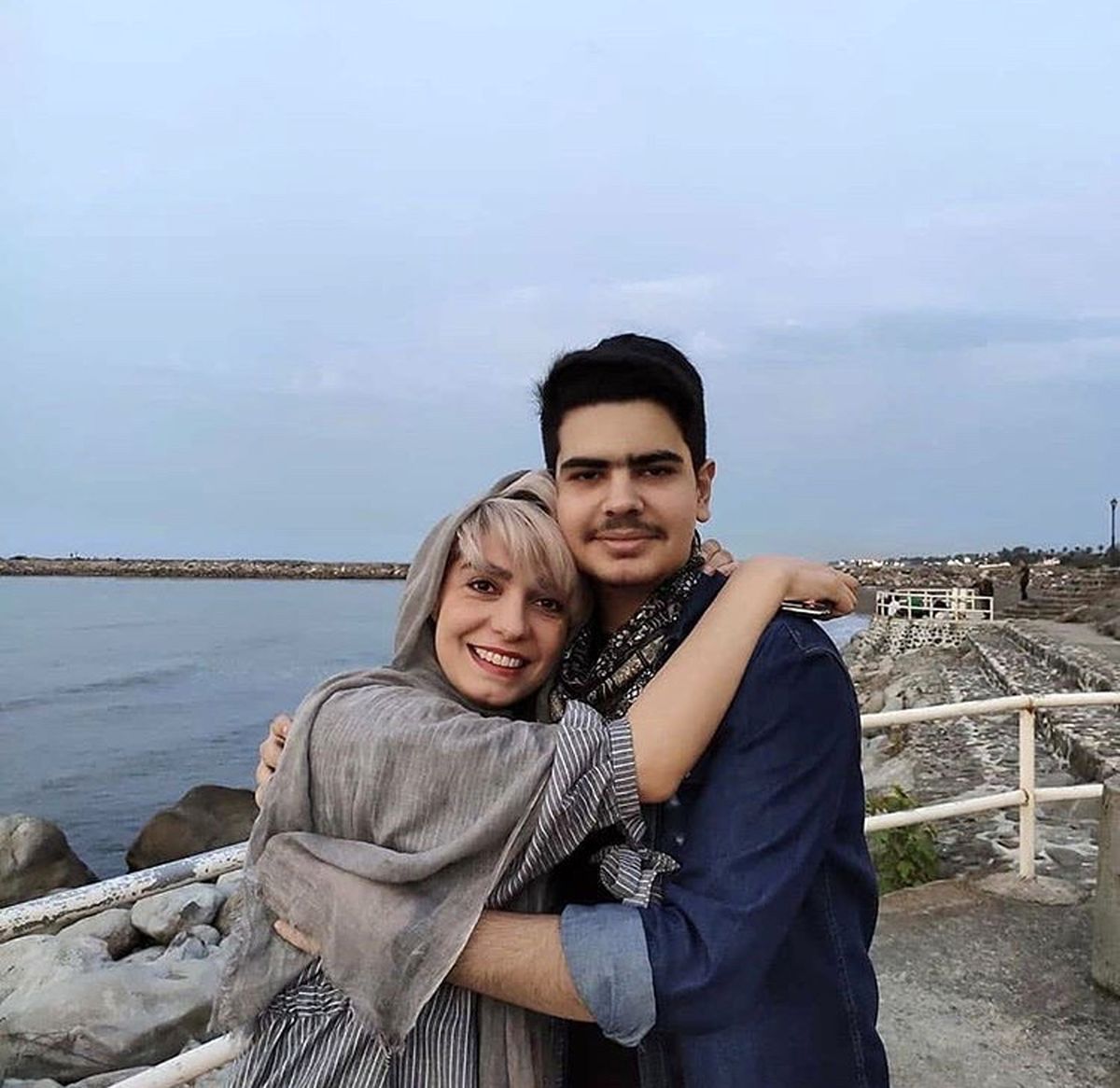 الیکا عبدالرزاقی و برادرزاده اش + عکس