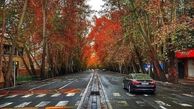  پاییز دیدنی خیابان ولیعصر(عج)