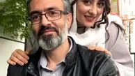 الهام طهموری و برادرش + عکس