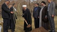 رییس جمهور یک اصله نهال در ولنجک کاشت
