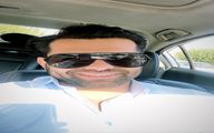 رضا بهرام در ماشین لاکچریش + عکس