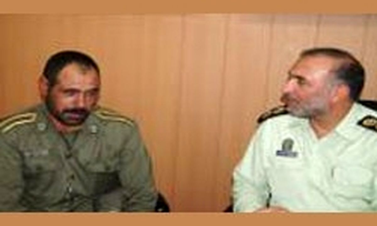 سربازی که ۵ فرزند و یک نوه دارد+عکس