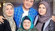 عمو پورنگ در جمع خانواده + عکس