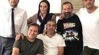 مهراب قاسمخانی با گروهی که سینماها رو به آتیش میکشند+عکس
