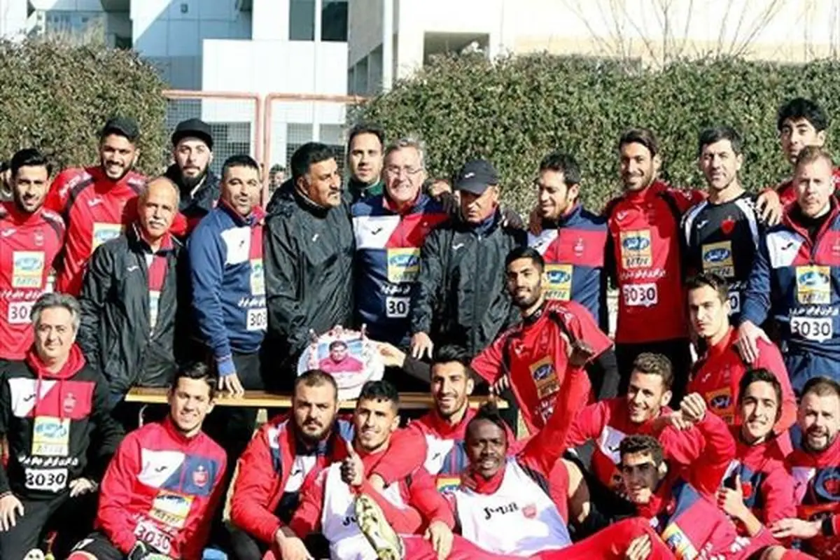 جشن مربیان پرسپولیس بعد از رفتن طارمی