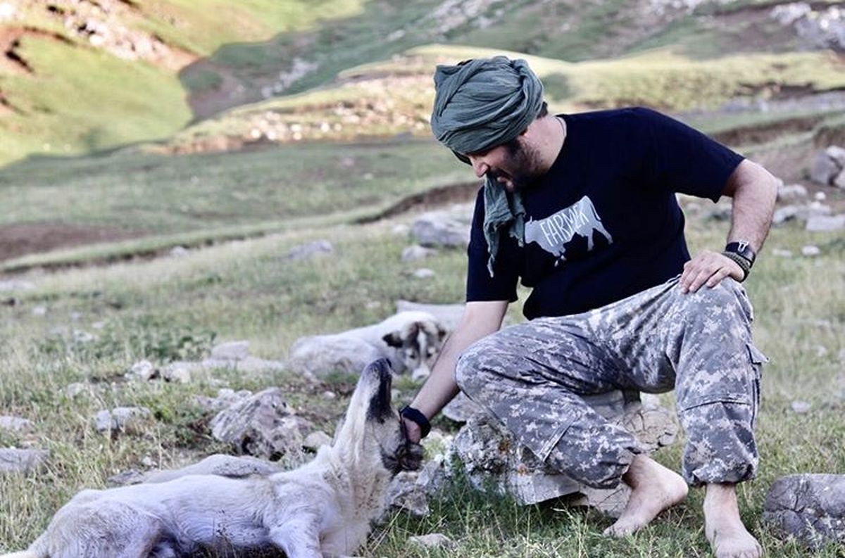 حیوان دوستی مهران رنجبر + عکس