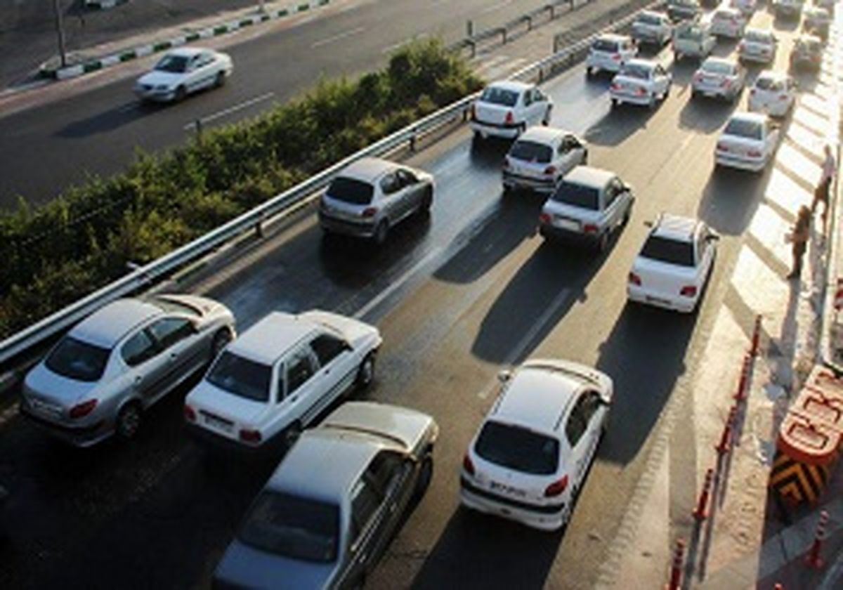 وضعیت ترافیک در جاده های کشور