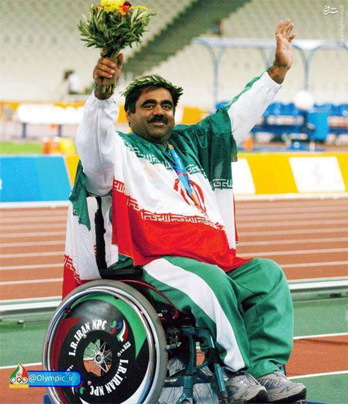  پر مدال ترین مرد ایران در تاریخ پارالمپیک/عکس