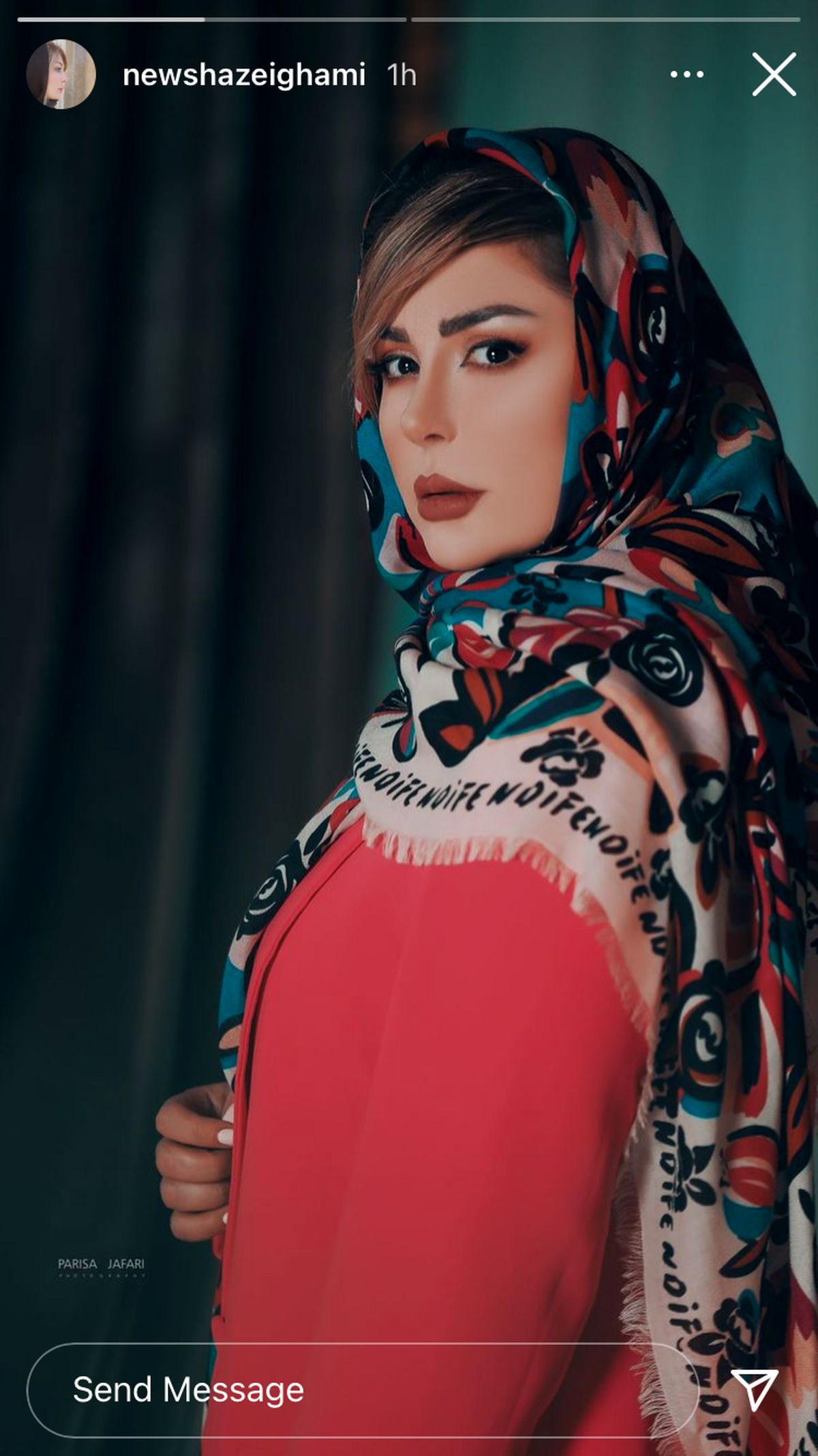استایل خاص نیوشا ضیغمی + عکس