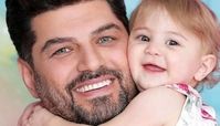 عکس سام درخشانی به همراه دخترش