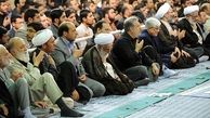مراسم سوگواری امام علی (ع) در حضور رهبر  انقلاب