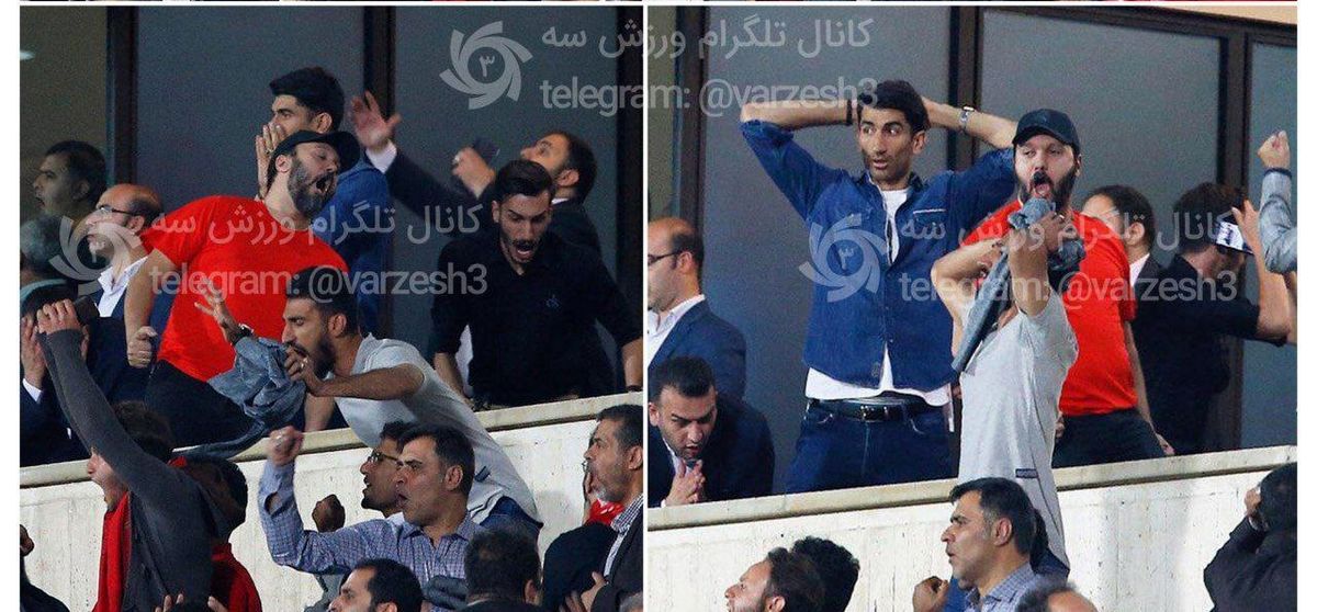 واکنش کامبیز دیرباز و علیرضا بیرانوند به فرصت‌سوزی‌های پرسپولیس/عکس