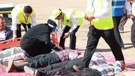 اصفهان| مانور پدافند شیمیایی در شهرک صنعتی رازی شهرضا اجرا شد