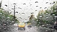 بارش باران و مه‌ گرفتگی در جاده‌های شمالی