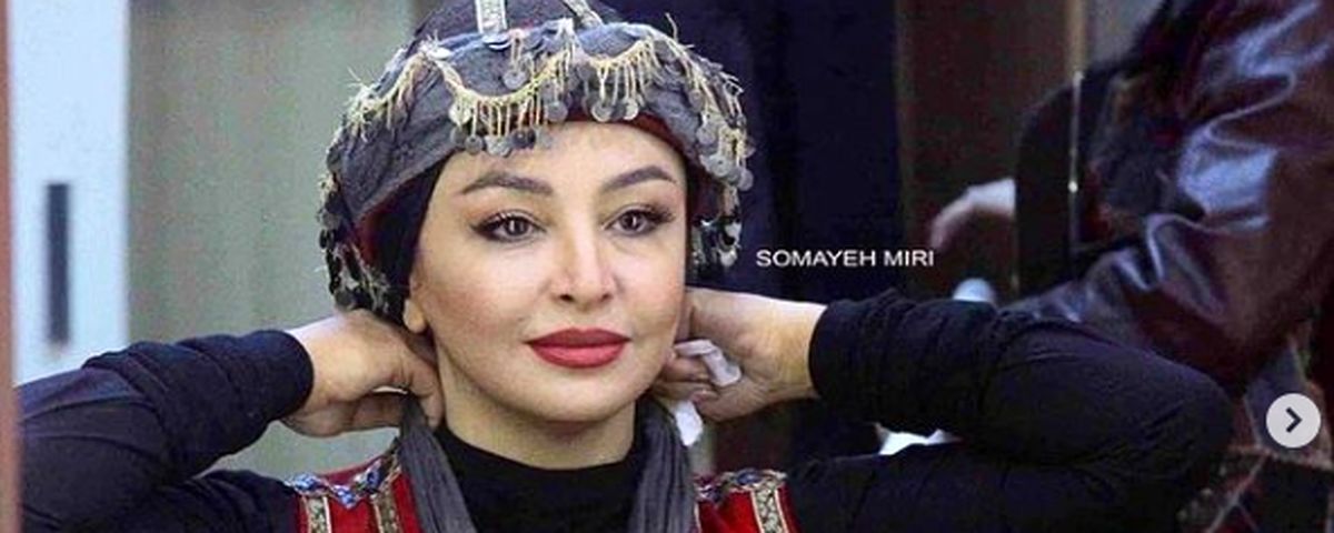 استایل زیبای مه لقا باقری با لباس سنتی + عکس