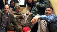 دورهمی مدل اکبر عبدی و دوستانش + عکس