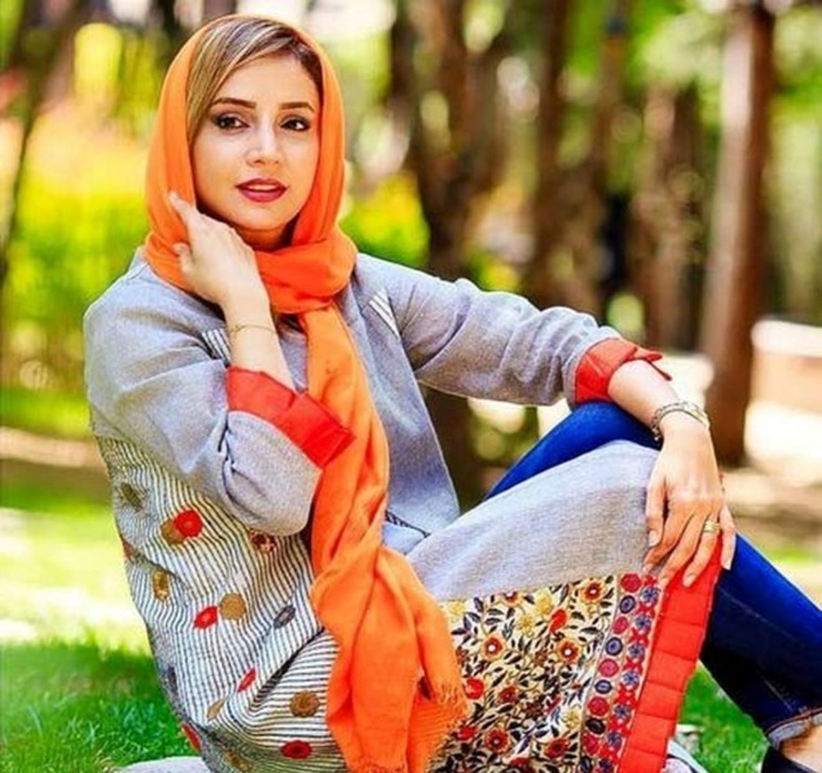 تیپ جذاب و ساده شبنم قلی خانی