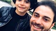خوشحالی بابک جهانبخش از بزرگ شدن پسرش